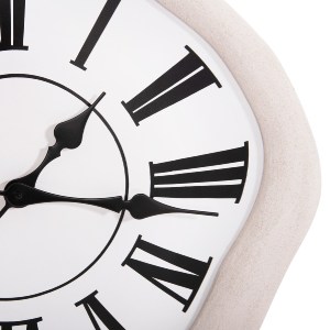 73611 ΡΟΛΟΙ ΤΟΙΧΟΥ ΣΕΙΡΑ SANTORINI HM4515 MDF ΣΕ ΥΠΟΛΕΥΚΟ-ΜΑΥΡΟΙ ΔΕΙΚΤΕΣ & ΛΑΤΙΝ.ΝΟΥΜΕΡΑ 58x2,5x61Υεκ.