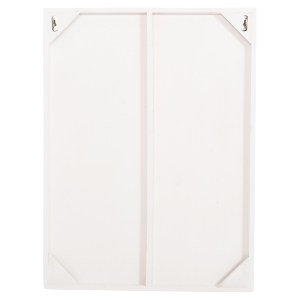 73621 ΠΙΝΑΚΑΣ ΟΡΘΟΓΩΝΙΟΣ ΣΕΙΡΑ SANTORINI HM4523 MDF ΣΕ ΥΠΟΛΕΥΚΟ ΧΡΩΜΑ 60x4(πάχος)x80Υεκ.