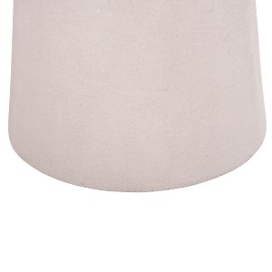 73631 ΤΡΑΠΕΖΙ ΣΑΛΟΝΙΟΥ ΣΤΡΟΓΓΥΛΟ ΣΕΙΡΑ SANTORINI HM18052 MDF ΣΕ ΥΠΟΛΕΥΚΟ ΧΡΩΜΑ Φ48x49Υεκ.