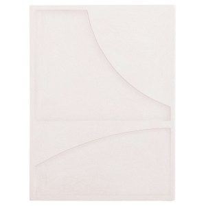 73641 ΠΙΝΑΚΑΣ ΟΡΘΟΓΩΝΙΟΣ ΣΕΙΡΑ SANTORINI HM4509 MDF ΥΠΟΛΕΥΚΟ ΧΡΩΜΑ 60x4(πάχος)x80Υεκ.