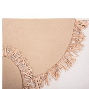 73645 ΠΙΝΑΚΑΣ ΟΡΘΟΓΩΝΙΟΣ ΣΕΙΡΑ SANTORINI HM4533 MDF ΥΠΟΛΕΥΚΟ-ΚΑΦΕ-ΚΡΟΣΙΑ ΜΠΕΖ 60x4,5(πάχος)x80Υεκ
