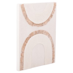 73647 ΠΙΝΑΚΑΣ ΟΡΘΟΓΩΝΙΟΣ ΣΕΙΡΑ SANTORINI HM4535 MDF ΥΠΟΛΕΥΚΟ ΧΡΩΜΑ-ΔΙΑΚΟΣΜΗΣΗ ΜΠΕΖ 48x4,5(πάχος)x60Υεκ.