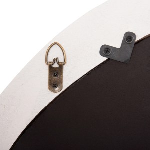 73650 ΚΑΘΡΕΠΤΗΣ ΤΟΙΧΟΥ ΟΒΑΛ ΣΕΙΡΑ SANTORINI HM4513 MDF ΣΕ ΥΠΟΛΕΥΚΟ 90x3,2x60Υεκ