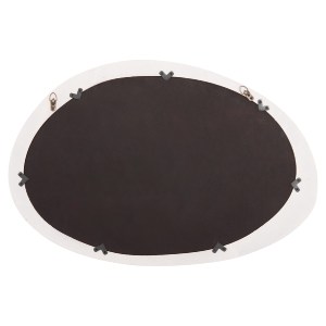 73650 ΚΑΘΡΕΠΤΗΣ ΤΟΙΧΟΥ ΟΒΑΛ ΣΕΙΡΑ SANTORINI HM4513 MDF ΣΕ ΥΠΟΛΕΥΚΟ 90x3,2x60Υεκ