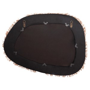 73656 ΚΑΘΡΕΠΤΗΣ ΤΟΙΧΟΥ ΣΕΙΡΑ SANTORINI HM4530 MDF ΜΑΥΡΟ-ΔΙΑΚΟΣΜΗΣΗ ΣΕ ΜΠΕΖ 80x1,8x60Υεκ.