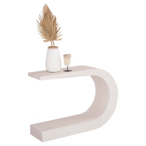 73658 ΚΟΝΣΟΛΑ ΣΕΙΡΑ SANTORINI HM18049 MDF ΣΕ ΥΠΟΛΕΥΚΟ ΧΡΩΜΑ 110x30x70Υεκ.