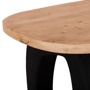 73664 ΤΡΑΠΕΖΙ ΤΡΑΠΕΖΑΡΙΑΣ ΣΕΙΡΑ SANTORINI HM18065 TOP ΞΥΛΟ ΕΛΑΤΟΥ-ΠΟΔΙΑ ΠΟΛΥΡΗΤΙΝΗΣ 180x91x76Υεκ