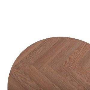 73705 ΤΡΑΠΕΖΙ ΣΑΛΟΝΙΟΥ ΠΕΡΙΣΤΡΕΦΟΜΕΝΟ NORTON HM18035.03 ΜΕΤΑΛΛΟ ΜΑΥΡΟ-MDF TOP Φ80x45,5Υ