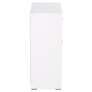 73731 ΝΤΟΥΛΑΠΙ ΜΕ 4 ΑΠΟΘ.ΧΩΡΟΥΣ MATIN HM2479.01 SONAMA OAK-ΛΕΥΚΗ ΜΕΛΑΜΙΝΗ 80x39,5x99,5Υεκ