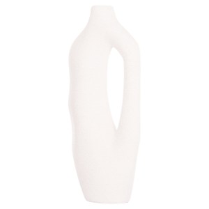 73750 ΕΠΙΤΡΑΠΕΖΙΟ ΚΕΡΑΜΙΚΟ ΔΙΑΚΟΣΜΗΤΙΚΟ ΣΕΙΡΑ SEBOR HM4625 ΥΠΟΛΕΥΚΟ ΚΡΥΣΤΑΛΛΙΚΟ 20x9x45Υεκ