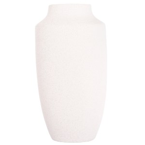 73754 ΕΠΙΤΡΑΠΕΖΙΟ ΚΕΡΑΜΙΚΟ ΔΙΑΚΟΣΜΗΤΙΚΟ ΒΑΖΟ GALAD HM4588.01 ΕΚΡΟΥ ΚΡΥΣΤΑΛΛΙΚΟ Φ16x32Υεκ