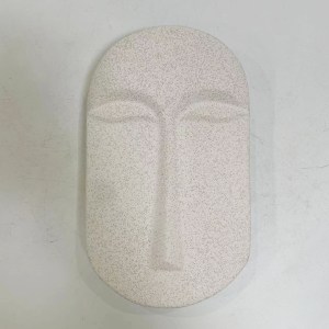 73765 ΕΠΙΤΡΑΠΕΖΙΟ ΚΕΡΑΜΙΚΟ ΔΙΑΚΟΣΜΗΤΙΚΟ HUMANS HM4586 ΕΚΡΟΥ ΚΡΥΣΤΑΛΛΙΚΟ 16,5x6x28,5Υεκ