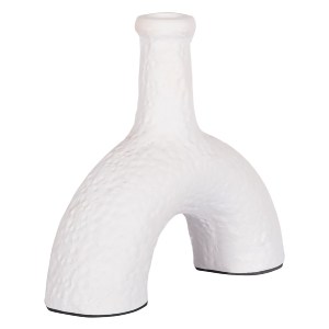 73781 ΔΙΑΚΟΣΜΗΤΙΚΟ ΒΑΖΟ ΣΕΙΡΑ CLAYVON HM4403 ΤΕΡΑΚΟΤΑ ΣΕ ΛΕΥΚΟ 23,5x7,5x21Υεκ.