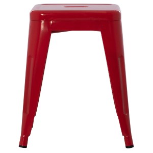 73800 ΣΚΑΜΠΟ ΜΕΤΑΛΛΙΚΟ MELITA HM0096.44 ΣΕ ΚΟΚΚΙΝΟ ΧΡΩΜΑ 39x39x46Υεκ.