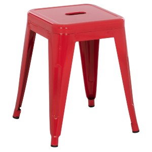 73800 ΣΚΑΜΠΟ ΜΕΤΑΛΛΙΚΟ MELITA HM0096.44 ΣΕ ΚΟΚΚΙΝΟ ΧΡΩΜΑ 39x39x46Υεκ.