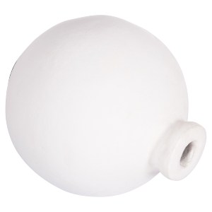 73955 ΔΙΑΚΟΣΜΗΤΙΚΟ ΒΑΖΟ ΣΕΙΡΑ CLAYVON HM4410 ΤΕΡΑΚΟΤΑ ΣΕ ΛΕΥΚΟ 18x18x20Υεκ.