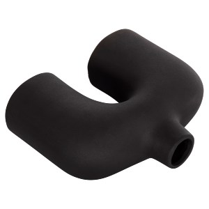 73984 ΕΠΙΤΡΑΠΕΖΙΟ ΚΕΡΑΜΙΚΟ ΔΙΑΚΟΣΜΗΤΙΚΟ ISIL HM4600.02 ΜΑΥΡΟ ΜΑΤ 27x9,5x22,5Y εκ.