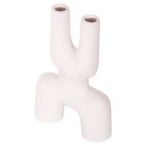 73991 ΕΠΙΤΡΑΠΕΖΙΟ ΚΕΡΑΜΙΚΟ ΔΙΑΚΟΣΜΗΤΙΚΟ MANI HM4642.01 ΥΠΟΛΕΥΚΟ ΚΡΥΣΤΑΛΛΙΚΟ 15,5x6x23,5Υεκ