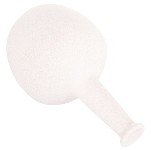 73993 ΕΠΙΤΡΑΠΕΖΙΟ ΚΕΡΑΜΙΚΟ ΔΙΑΚΟΣΜΗΤΙΚΟ ELENDIL HM4593.01 ΥΠΟΛΕΥΚΟ ΚΡΥΣΤΑΛΛΙΚΟ Φ15x25Υεκ