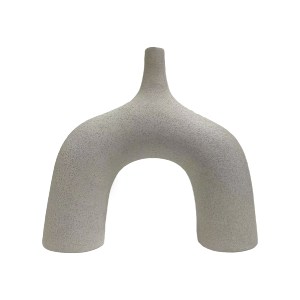 74006 ΕΠΙΤΡΑΠΕΖΙΟ ΚΕΡΑΜΙΚΟ ΔΙΑΚΟΣΜΗΤΙΚΟ ISIL HM4600.01 ΚΡΥΣΤΑΛΛ.ΥΠΟΛΕΥΚΟ 27x9x23Υεκ