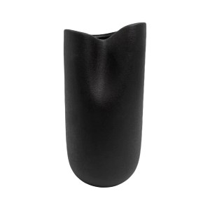 74034 ΕΠΙΤΡΑΠΕΖΙΟ ΚΕΡΑΜΙΚΟ ΔΙΑΚΟΣΜΗΤΙΚΟ GLAΖΕ HM4607.02 ΜΑΥΡΟ ΜΑΤ 15,2x15x30Υεκ