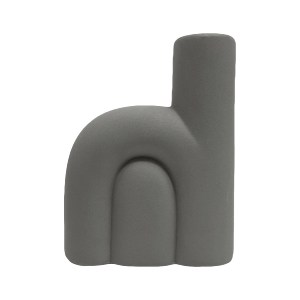 74046 ΕΠΙΤΡΑΠΕΖΙΟ ΚΕΡΑΜΙΚΟ ΔΙΑΚΟΣΜΗΤΙΚΟ ARCON HM4640.03 ΓΚΡΙ ΜΑΤ 19,5x7x24,5Υεκ