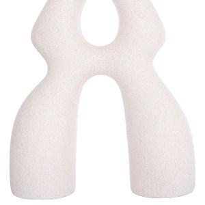 74048 ΕΠΙΤΡΑΠΕΖΙΟ ΚΕΡΑΜΙΚΟ ΔΙΑΚΟΣΜΗΤΙΚΟ ISIL HM4598.01 ΥΠΟΛΕΥΚΟ ΚΡΥΣΤΑΛΛΙΚΟ 25x9x29,5Υεκ