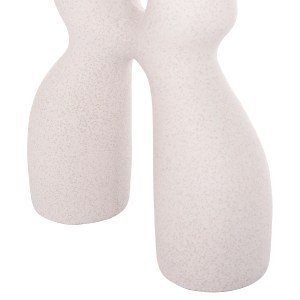 74048 ΕΠΙΤΡΑΠΕΖΙΟ ΚΕΡΑΜΙΚΟ ΔΙΑΚΟΣΜΗΤΙΚΟ ISIL HM4598.01 ΥΠΟΛΕΥΚΟ ΚΡΥΣΤΑΛΛΙΚΟ 25x9x29,5Υεκ