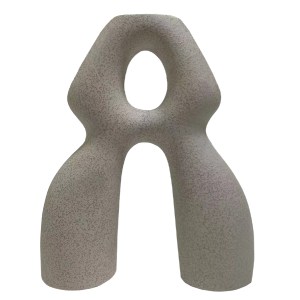 74048 ΕΠΙΤΡΑΠΕΖΙΟ ΚΕΡΑΜΙΚΟ ΔΙΑΚΟΣΜΗΤΙΚΟ ISIL HM4598.01 ΥΠΟΛΕΥΚΟ ΚΡΥΣΤΑΛΛΙΚΟ 26x9,5x29,5Υεκ