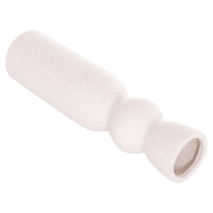 74070 ΕΠΙΤΡΑΠΕΖΙΟ ΚΕΡΑΜΙΚΟ ΔΙΑΚΟΣΜΗΤΙΚΟ SCEPTER HM4614.01 ΚΡΥΣΤΑΛΛΙΚΟ ΥΠΟΛΕΥΚΟ Φ8x35Υεκ