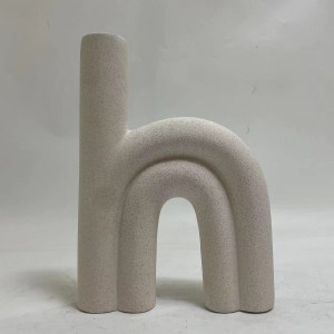 74128 ΕΠΙΤΡΑΠΕΖΙΟ ΚΕΡΑΜΙΚΟ ΔΙΑΚΟΣΜΗΤΙΚΟ ARCON HM4638.01 ΚΡΥΣΤΑΛΛΙΚΟ ΥΠΟΛΕΥΚΟ 25x6x35Υεκ