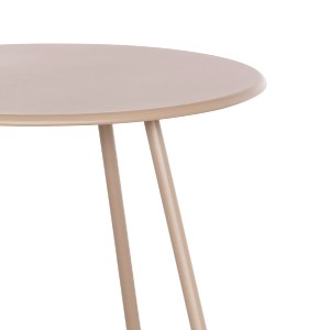 74265 ΒΟΗΘΗΤΙΚΟ ΤΡΑΠΕΖΑΚΙ ΜΕΤΑΛΛΙΚΟ ΣΤΡΟΓΓΥΛΟ SAMMON HM6271.03 ΚΑΠΟΥΤΣΙΝΟ Φ45x50Υεκ