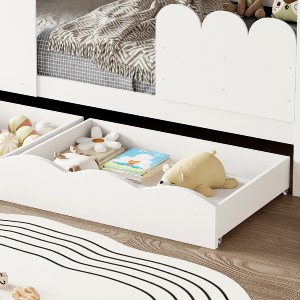 74272 ΠΑΙΔΙΚΟ ΚΡΕΒΑΤΙ τ.MONTESSORI ΜΕ ΣΥΡΤΑΡΙΑ DOMER HM710.03 ΞΥΛΟ ΠΕΥΚΟΥ ΛΕΥΚΟ-ΣΤΡΩΜΑ 90x190εκ