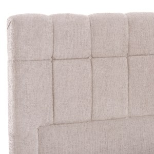 74377 ΚΡΕΒΑΤΙ RAMON ΜΕ ΑΠΟΘ. ΧΩΡΟ HM720.10 ΥΦΑΣΜΑ TEDDY ΜΠΕΖ-ΓΙΑ ΣΤΡΩΜΑ 160x200εκ