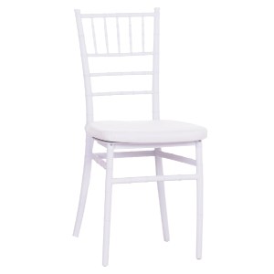 74423 ΚΑΡΕΚΛΑ CATERING TIFFANY ΜΕ ΜΑΞΙΛΑΡΙ HM21104 ΛΕΥΚΟ ΠΟΛΥΠΡΟΠΥΛΕΝΙΟ 39x47x89Yεκ.