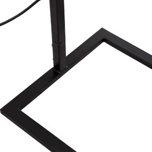 74467 ΦΩΤΙΣΤΙΚΟ ΔΑΠΕΔΟΥ BRANS HM7532.11 ΜΕΤΑΛΛΟ ΜΑΥΡΟ--PVC ΛΕΥΚΟ ΚΑΠΕΛΟ 25x33x170Υεκ.