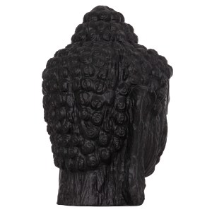 74491 ΔΙΑΚΟΣΜΗΤΙΚΟ ΔΑΠΕΔΟΥ XXL ΚΕΦΑΛΙ ΒΟΥΔΑ HM4385.01 ΓΥΨΟΣ ΣΕ ΜΑΥΡΟ 90x90x100Υεκ.