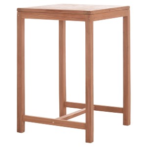 74579 ΤΡΑΠΕΖΙ ΜΠΑΡ ΤΕΤΡΑΓΩΝΟ PRESSCOT HM18113 ΞΥΛΟ TEAK ΣΕ ΦΥΣΙΚΟ 70x70x105Υεκ.