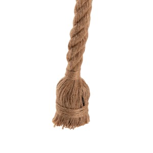 74588 ΦΩΤΙΣΤΙΚΟ ΟΡΟΦΗΣ ΚΡΕΜΑΣΤΟ ΜΕ ΛΑΜΠΤΗΡΑ HM11932.01--ΣΧΟΙΝΙ 1m ΠΑΧΟΥΣ 2cm-ΝΤΟΥΙ Ε27