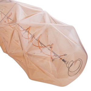 74591 ΦΩΤΙΣΤΙΚΟ ΟΡΟΦΗΣ ΚΡΕΜΑΣΤΟ ΜΕ ΛΑΜΠΤΗΡΑ HM11934--ΣΧΟΙΝΙ 1m ΠΑΧΟΥΣ 2cm-ΝΤΟΥΙ Ε27