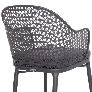 74593 ΣΕΤ LOUNGE 3TMX ΕΞ.ΧΩΡΟΥ OREGO HM21107.01 ΑΛΟΥΜΙΝΙΟ & ΜΕΤΑΛΛΟ ΣΕ ΣΚΟΥΡΟ ΓΚΡΙ