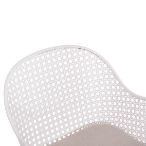 74599 ΣΕΤ LOUNGE 3TMX ΕΞ.ΧΩΡΟΥ OREGO HM21106.02 ΑΛΟΥΜΙΝΙΟ ΣΕ ΛΕΥΚΟ