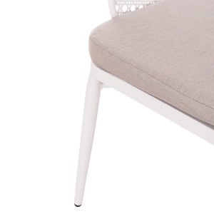 74599 ΣΕΤ LOUNGE 3TMX ΕΞ.ΧΩΡΟΥ OREGO HM21106.02 ΑΛΟΥΜΙΝΙΟ ΣΕ ΛΕΥΚΟ