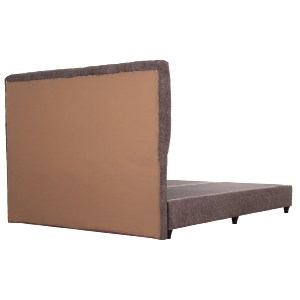 74630 ΚΡEΒΑΤΙ ΔΙΠΛΟ HILDA HM717.02 ΥΦΑΣΜΑ ΜΠΟΥΚΛΕ ΚΑΦΕ--ΓΙΑ ΣΤΡΩΜΑ 160x200εκ.