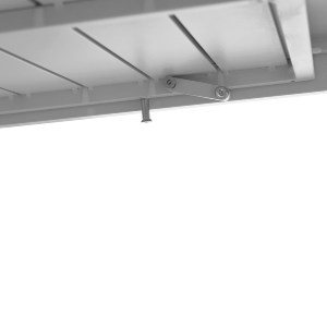 74632 ΤΡΑΠΕΖΙ ΕΠΕΚΤΕΙΝΟΜΕΝΟ KRUM HM6277.01 ΑΛΟΥΜΙΝΙΟ ΛΕΥΚΟ 160-240x90x73Υεκ.