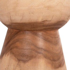 74643 ΣΚΑΜΠΟ ΜΑΜΒΑ ΚΥΛΙΝΔΡΙΚΟ HM9901.11 ΜΑΣΙΦ ΞΥΛΟ SUAR ΣΕ ΦΥΣΙΚΟ Φ30x45Υεκ.