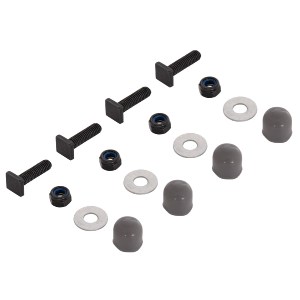 74694 ΕΠΙΦΑΝΕΙΑ ΤΡΑΠΕΖΙΟΥ HPL ΟΡΘΟΓΩΝΙΑ HM6350.34 BLACK MARBLE 60x80εκ.