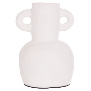 74725 ΔΙΑΚΟΣΜΗΤΙΚΟ ΒΑΖΟ ΣΕΙΡΑ CLAYVON HM4406 ΤΕΡΑΚΟΤΑ ΣΕ ΛΕΥΚΟ Φ14x20Υεκ.