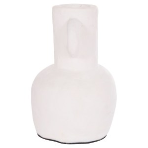 74725 ΔΙΑΚΟΣΜΗΤΙΚΟ ΒΑΖΟ ΣΕΙΡΑ CLAYVON HM4406 ΤΕΡΑΚΟΤΑ ΣΕ ΛΕΥΚΟ Φ14x20Υεκ.