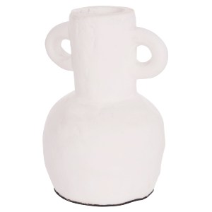 74725 ΔΙΑΚΟΣΜΗΤΙΚΟ ΒΑΖΟ ΣΕΙΡΑ CLAYVON HM4406 ΤΕΡΑΚΟΤΑ ΣΕ ΛΕΥΚΟ Φ14x20Υεκ.